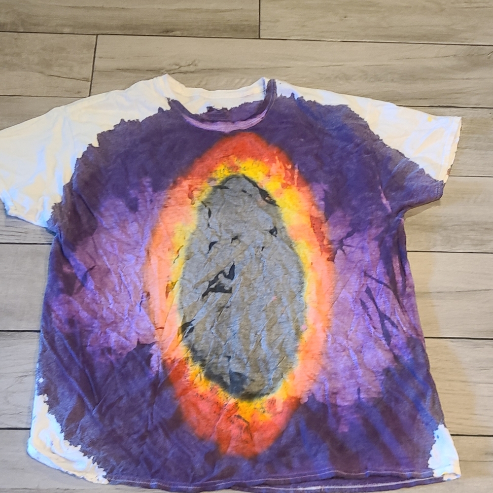 🍋‍🟩Mens handmade tie dye design tee🧁